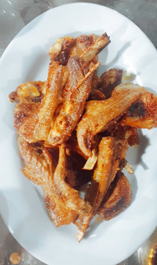 sườn dê nướng 